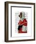 Basset Hound Judge Portrait-Fab Funky-Framed Art Print