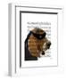 Basset Hound Ninja-Fab Funky-Framed Art Print