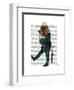 Basset Hound Policeman-Fab Funky-Framed Art Print