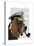 Basset Hound Sea Dog-Fab Funky-Stretched Canvas