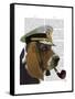 Basset Hound Sea Dog-Fab Funky-Framed Stretched Canvas