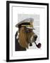 Basset Hound Sea Dog-Fab Funky-Framed Art Print