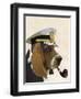 Basset Hound Sea Dog-Fab Funky-Framed Art Print