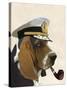 Basset Hound Sea Dog-Fab Funky-Stretched Canvas