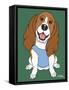 Basset Hound-Tomoyo Pitcher-Framed Stretched Canvas