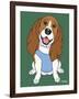 Basset Hound-Tomoyo Pitcher-Framed Giclee Print