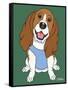 Basset Hound-Tomoyo Pitcher-Framed Stretched Canvas