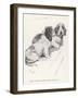 Basset Hounds Owned by King Edward VII-Cecil Aldin-Framed Art Print