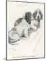 Basset Hounds Owned by King Edward VII-Cecil Aldin-Mounted Art Print