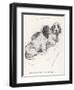 Basset Hounds Owned by King Edward VII-Cecil Aldin-Framed Art Print
