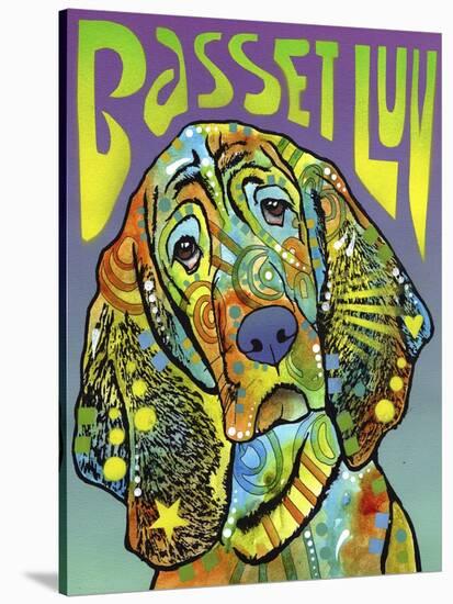 Basset Luv-Dean Russo-Stretched Canvas