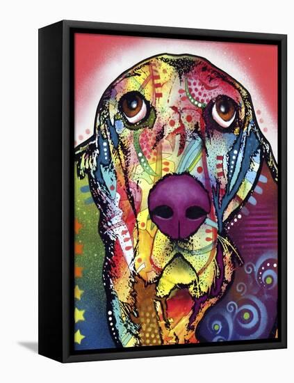 Basset-Dean Russo-Framed Stretched Canvas