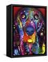 Basset-Dean Russo-Framed Stretched Canvas