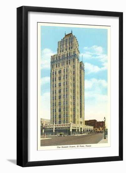 Bassett Tower, El Paso-null-Framed Art Print