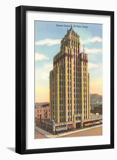 Bassett Tower, El Paso-null-Framed Art Print