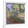 Bassin aux Nympheas et Sentier au Bord de l'Eau, 1900-Claude Monet-Framed Giclee Print