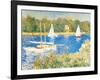 Bassin d'Argenteuil, c.1874-Claude Monet-Framed Art Print