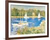 Bassin d'Argenteuil, c.1874-Claude Monet-Framed Art Print