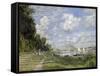 Bassin D'Argenteuil-Claude Monet-Framed Stretched Canvas