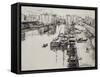 Bassin de La Villette, c.1903-Eugene Bejot-Framed Stretched Canvas