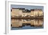 Bassin Du Commerce, Cherbourg-Octeville, Normandy, France-Walter Bibikow-Framed Photographic Print