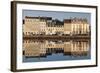 Bassin Du Commerce, Cherbourg-Octeville, Normandy, France-Walter Bibikow-Framed Photographic Print