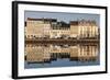 Bassin Du Commerce, Cherbourg-Octeville, Normandy, France-Walter Bibikow-Framed Photographic Print