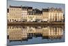 Bassin Du Commerce, Cherbourg-Octeville, Normandy, France-Walter Bibikow-Mounted Photographic Print