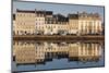 Bassin Du Commerce, Cherbourg-Octeville, Normandy, France-Walter Bibikow-Mounted Premium Photographic Print