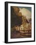 'Bassin Du Dragon, Versaille', c1915-Vaughan Trowbridge-Framed Giclee Print