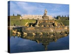 Bassin Latone, Chateau of Versailles, Unesco World Heritage Site, Les Yvelines, France-Guy Thouvenin-Stretched Canvas