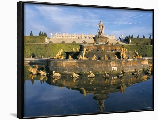 Bassin Latone, Chateau of Versailles, Unesco World Heritage Site, Les Yvelines, France-Guy Thouvenin-Framed Photographic Print