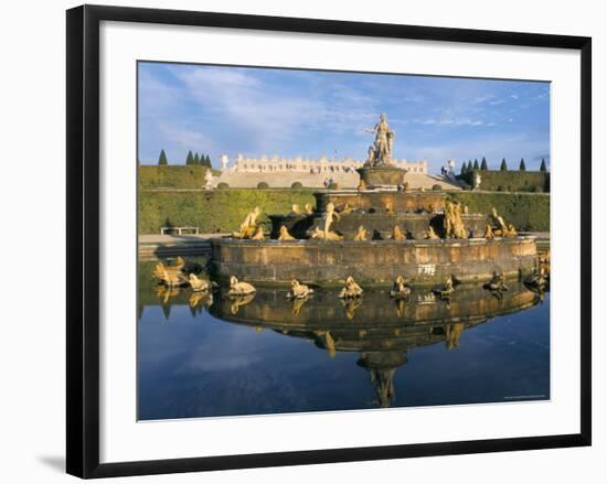 Bassin Latone, Chateau of Versailles, Unesco World Heritage Site, Les Yvelines, France-Guy Thouvenin-Framed Photographic Print