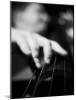 Bassist 1 BW-John Gusky-Mounted Photographic Print