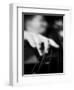 Bassist 1 BW-John Gusky-Framed Photographic Print