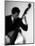 Bassist 2 BW-John Gusky-Mounted Photographic Print