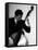 Bassist 2 BW-John Gusky-Framed Stretched Canvas