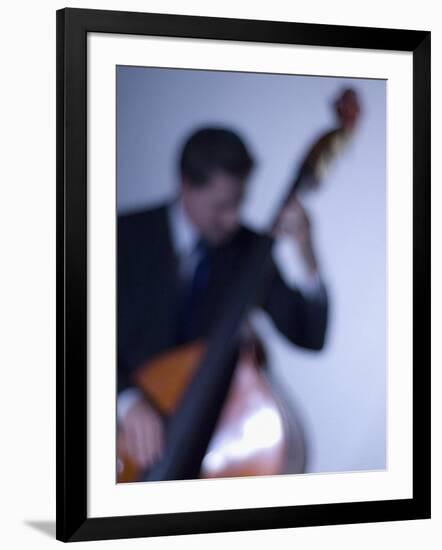 Bassist 2-John Gusky-Framed Photographic Print