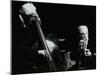 Bassist Bob Haggart and Trumpeter Yank Lawson at the Forum Theatre, Hatfield, Hertfordshire, 1978-Denis Williams-Mounted Photographic Print