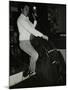 Bassist Chris Laurence Playing at the Bell, Codicote, Hertfordshire, 28 October 1980-Denis Williams-Mounted Photographic Print