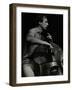 Bassist Paul Bridge Playing at the Stables, Wavendon, Buckinghamshire-Denis Williams-Framed Photographic Print