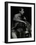 Bassist Paul Bridge Playing at the Stables, Wavendon, Buckinghamshire-Denis Williams-Framed Photographic Print