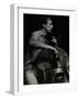 Bassist Paul Bridge Playing at the Stables, Wavendon, Buckinghamshire-Denis Williams-Framed Photographic Print