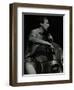 Bassist Paul Bridge Playing at the Stables, Wavendon, Buckinghamshire-Denis Williams-Framed Photographic Print