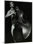 Bassist Paul Bridge Playing at the Stables, Wavendon, Buckinghamshire-Denis Williams-Mounted Photographic Print