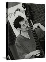 Bassist Richard Foot Playing at the Fairway, Welwyn Garden City, Hertfordshire, 1999-Denis Williams-Stretched Canvas