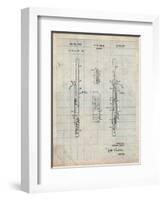 Bassoon Patent-Cole Borders-Framed Art Print