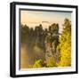 Bastei Bridge, Bastei, Saxon Switzerland National Park, Saxony, Germany-Jon Arnold-Framed Photographic Print