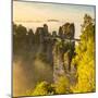 Bastei Bridge, Bastei, Saxon Switzerland National Park, Saxony, Germany-Jon Arnold-Mounted Photographic Print