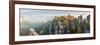 Bastei Bridge, Elbe Sandstone Mountains, Saxon Switzerland National Park, Germany-Peter Adams-Framed Photographic Print